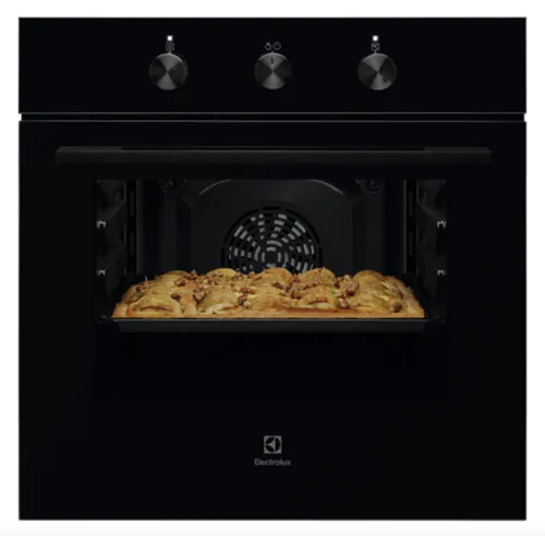 ELECTROLUX KOHHH00BK3 Umluftofen 58 L AquaClean Schwarz Klasse A