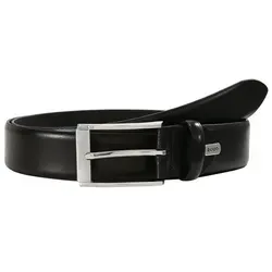 LLOYD Leder Gürtel 35 mm -kürzbar 05-Black BW-115 - Herren-Gürtel aus echtem Leder von LLOYD, zeitloses Design und hochwertige Verarbeitung. Kürzbar für individuellen Tragekomfort und mit stilvoller Dornschließe.