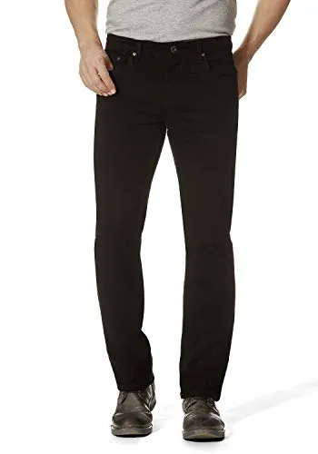 HERO BY JOHN MEDOOX Denver Regular Straight Stretch Jeans in schwarz von HERO by John Medoox