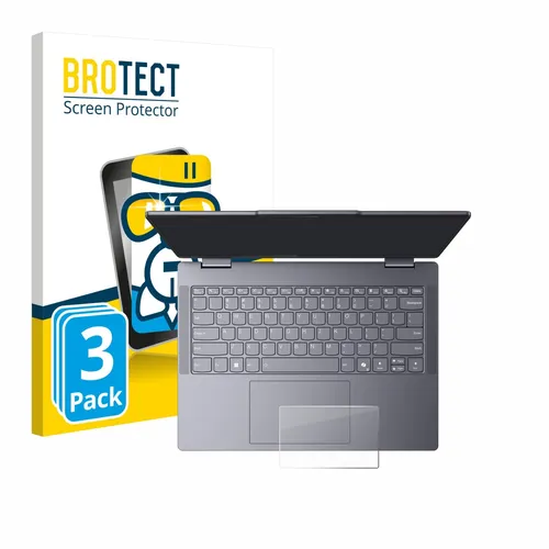 3x Panzerfolie Schutzglas Lenovo IdeaPad 5 2-in-1 14