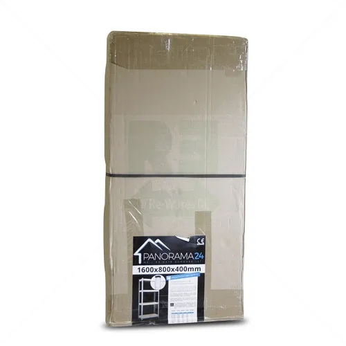 Schwerlastregal Panorama24 mit vier Ebenen 1600x800x400 mm