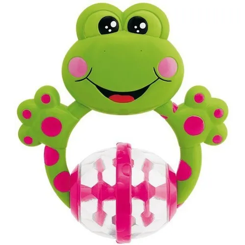 Chicco Lustige Rassel Frosch (71697-00) in grün von Chicco