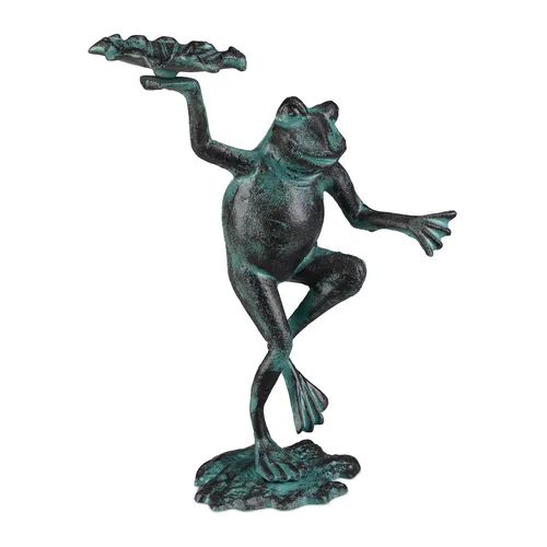 Gartenfigur frosch wetterfest grün Deko Frosch Frosch Statue Garten Deko Frosch