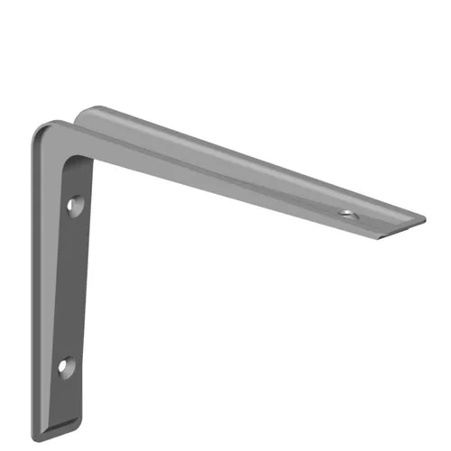 10908-00028= 2x Metall Konsole Alido 155x220 mm weißalu Element System Träger