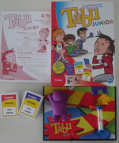 Produktbild Hasbro Tabu Junior: Kindergerechtes Erklärspiel für Kinder ab 8 Jahren