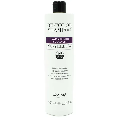 Be Color No Yellow 500ml Shampoo zur Neutralisierung von Gelbtönen