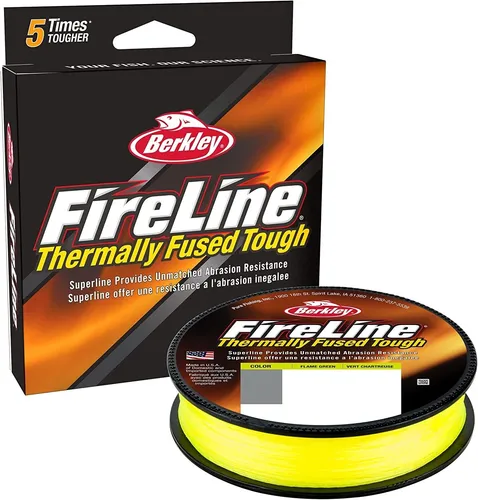 Berkley Fireline Flame Green Geflochtene Angelschnur Ø0,25mm 18,4kg 150m 1553685
