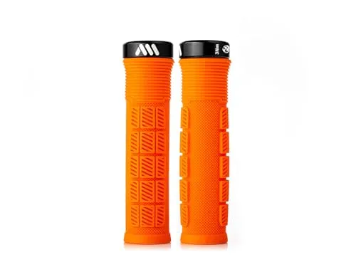 MTB Griffe ergonomisch Rise Lock-On aus Gummi rutschfest Mountainbike Lenkergriffe leicht & komfortabel