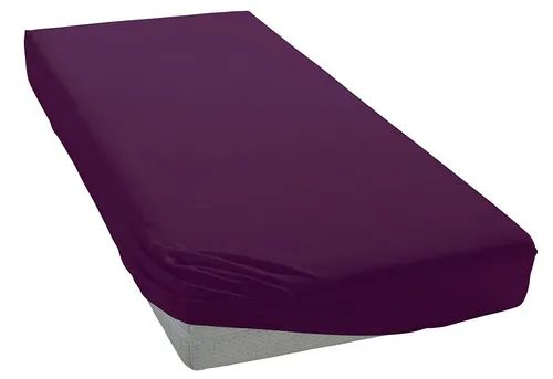 bellana Spannbettlaken Melone in Gr. 70x140, 90x200, 140x200 oder 180x200 cm, Mako-Jersey, Gummizug: rundum, (1 Stück), 100% Baumwolle, Matratzen bis 25cm Höhe, Spannbetttuch