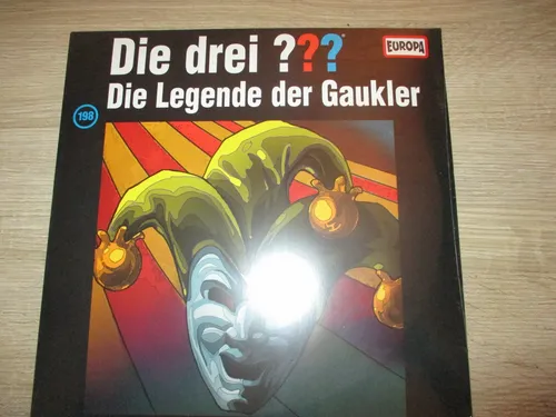 Die drei ??? - Die Legende der Gaukler (Folge 198) 2LP NEU - Hörbuch auf 2LP, spannende Geschichte der drei ??? für Fans und Sammler, originale EU-Pressung von 2019.
