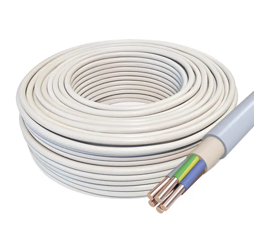 NYM Kabel 3x2,5 Elektroleitung - 100m Feuchtraumkabel - Elektrische Kabel & Leitungen, ideal für den Einsatz in Feuchträumen und bietet hohe Sicherheit und Flexibilität.