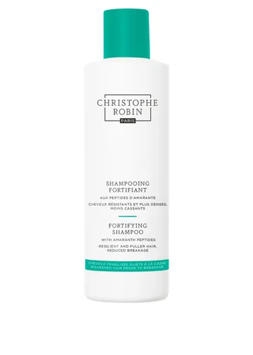 Christophe Robin Fortifying Shampoo 250 ml - Shampoo für dünner werdendes Haar, stärkt die Widerstandskraft und reduziert Haarbruch um das Fünffache für sichtbar kräftigeres Haar.