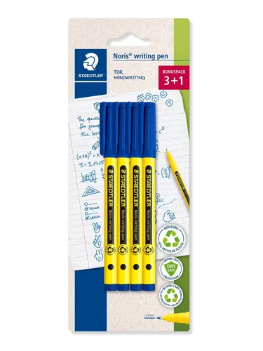 Staedtler Fineliner Noris writing pen 4pcs von STAEDTLER