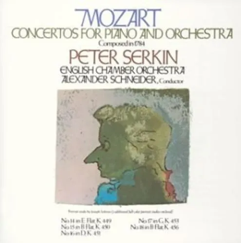 Peter Serkin Piano Ctos 14-18 (CD) (US IMPORT)