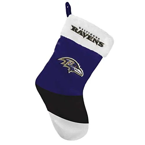 FOCO Baltimore Ravens NFL 2021 Colorblock Stocking - Stück von Foco