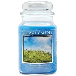 Village Candle Summer Breeze 602g - Duftkerze mit erfrischendem Inselbrise-Aroma, ideal für entspannende Momente und ein gemütliches Zuhause.