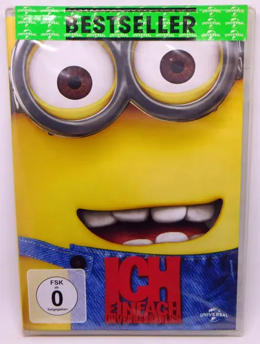 Ich - Einfach Unverbesserlich - Minions Animation - Abenteuerlicher Animationsfilm für die ganze Familie, ideal für Minions-Fans. Erleben Sie die lustigen Abenteuer von Gru und seinen Minions auf DVD!