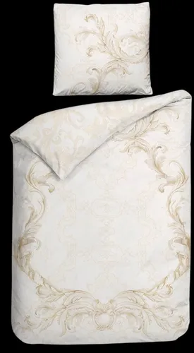 Produktbild Heckett & Lane Satin Bettwäsche 135x200 Lauren Off-White