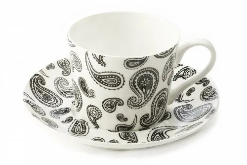 Maxwell & Williams S84003 Art Deco Tasse mit Untere Paisley, in Geschenkbox