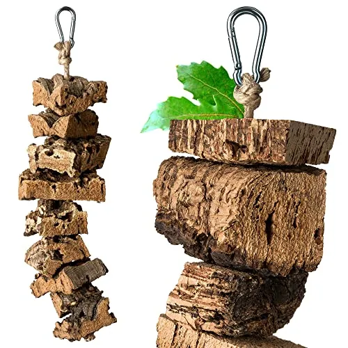 Vogelspielzeug von Kork-Deko