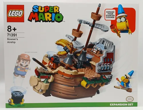 LEGO 71391 - Super Mario - Bowsers Luftschiff - LEGO Set für Fans ab 8 Jahren, mit 1152 Teilen für kreativen Spielspaß und Erweiterungsmöglichkeiten im Super Mario Universum.