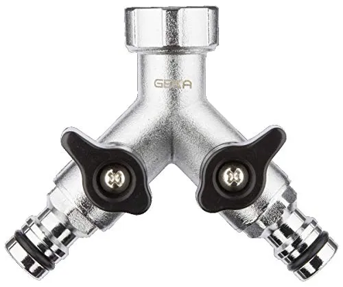 Zweiwegeventil GEKA plus MS vern.IG 3/4 Zoll GEKA - Bewässerung - Mit drehbarer Überwurfmutter und getrennt absperrbar, ideal für flexible Gartenbewässerung.