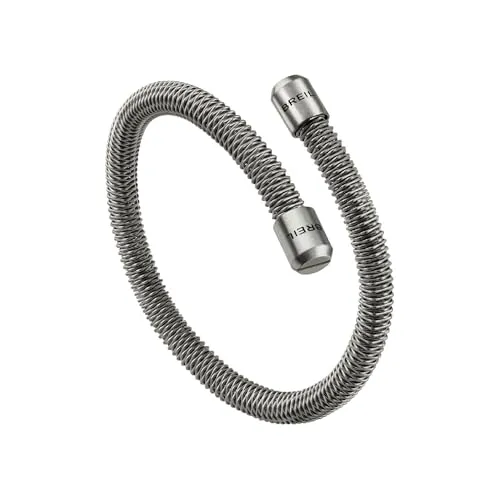 Breil Juwel Sammlung NEW SNAKE, ARMBÄNDER aus HERREN in STAHL Farbe SILVER messen 22 - TJ2805
