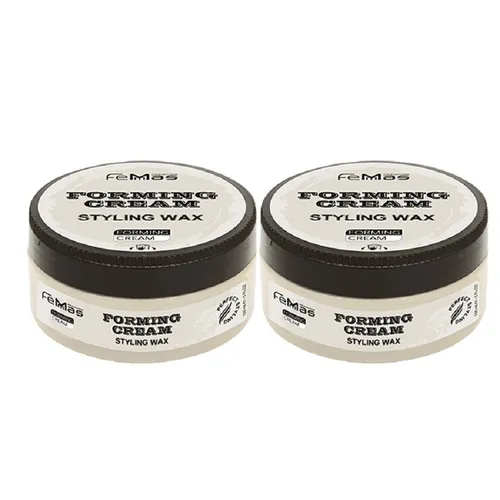FemMas Forming Wax Strong & Matt Haarwachs Haarwax 2 x 150ml (43 EUR/l)