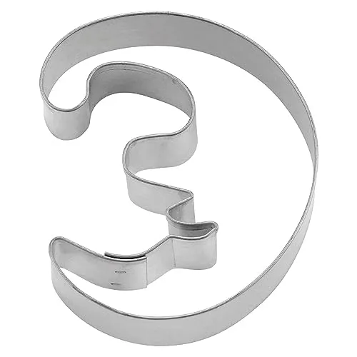 Städter Ausstechform, Weißblech, Silber, 5 cm