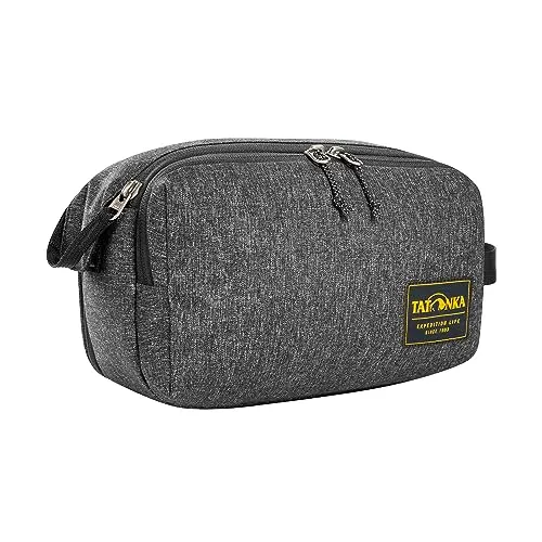 Tatonka 6l Double Zip Cosmetic Wash Bag One Size - Praktische Reisetasche für Kosmetik, mit doppeltem Reißverschluss für einfachen Zugriff und Organisation.