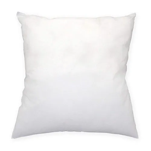 Füllkissen Kissenfüllung Polyester 40x40 / 50x50 / 40x80 / 80x80 für Dekokissen Sofakissen Cocktailkissen Kopfkissen weiß #254 (40x40)