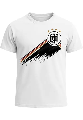 MoonWorks® Herren T-Shirt Deutschland Fußball WM 2026