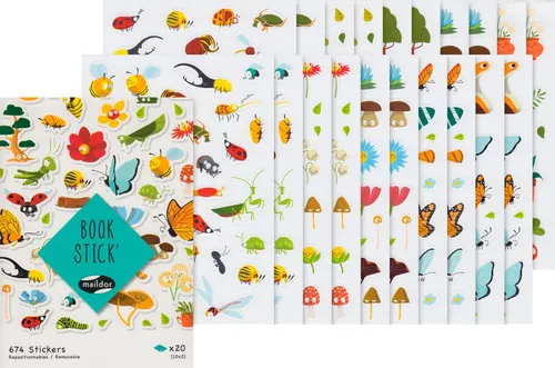 Sticker Buch Happy Nature