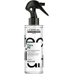 L'Oréal Professionnel tecni.art Flex Pli Shaper 190 ml - Frisierprodukte: Flexibles Haarspray für formbare Styles, bietet starken Halt und ist ideal für kreative Frisuren.