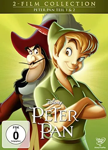 Peter Pan 1+2,2 DVDs: Disney Classics + 2. Teil