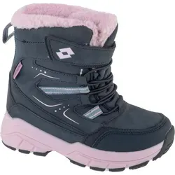 Klettboot LOTTO, Gr. 30, blau (navy, violet) - Sportlicher Kinder Winterstiefel mit kuschelig-wärmendem Innenfutter, ideal für Outdoor Aktivitäten. Wasserdicht und atmungsaktiv für warme Füße im Winter.