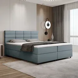 Panda Möbel Boxbett, Rosa, 160x206 cm in blau von PANDA MÖBEL