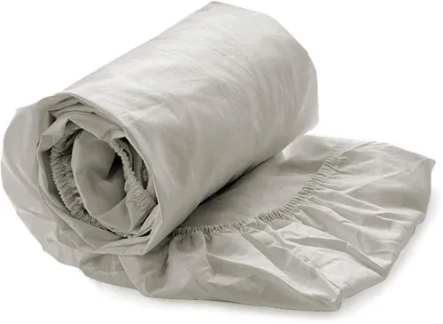 Heckett and Lane Spannbettlaken Yellow Spannbetttuch Percale, Perkal, Gummizug: rundum, (1 Stück), Spannbetttuch aus 100% Baumwolle, Hochwertige Perkal, Gummizug rundum