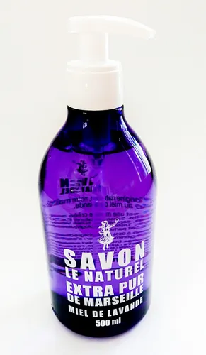 Lavendel Seife Savon Le naturel Extra Miel de Lavande mit Lavendelhonig 500ml !
