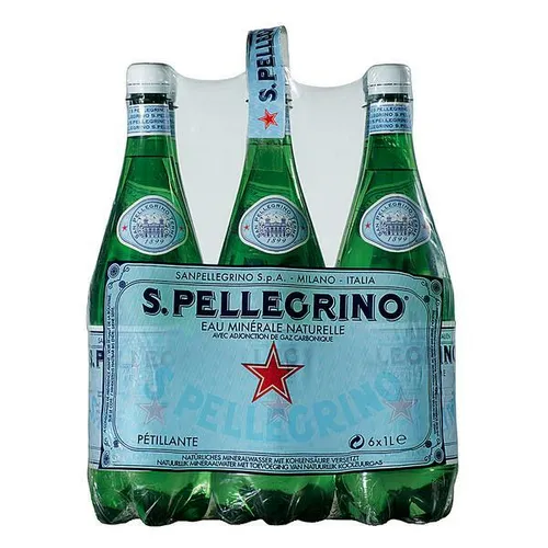 San Pellegrino Mineralwasser 6x1.00l Flasche