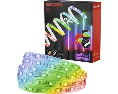 Brilloner LED-Stripe Pimp your Panel bunt RGB, 2,6 m