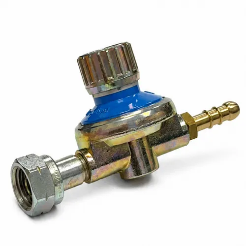 LPG Gasregler 1-4 Bar Einstellbar 8-10kg/h W20x1/14 Italien 8mm Propan