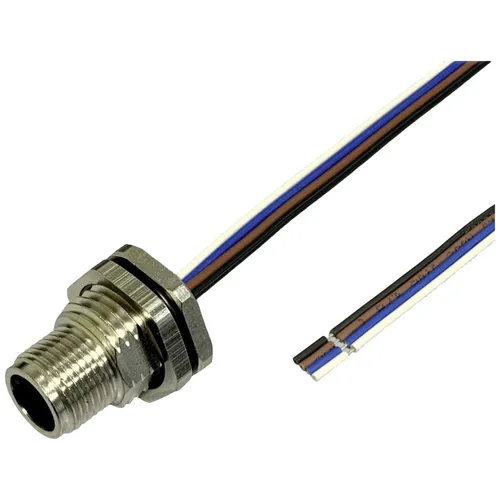 BKL Electronic 2703004 Sensor/Aktor Einbaustecker M12  0.5 m Polzahl Sensoren...