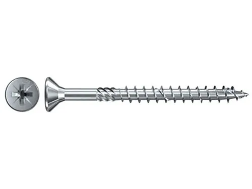 Fischer Spanplattenschrauben Power-Fast 4,5x50 Senkkopf blau vz TG PZ 200 Stück