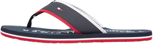 Tommy Hilfiger HILFIGER TUMBLE BEACH SANDAL in blau von Tommy Hilfiger