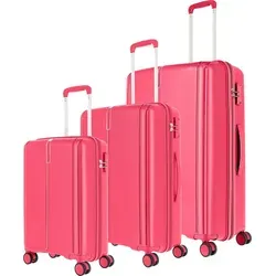 Travelite VAKA Kofferset S/M/L - cyclam - Rosa in pink von travelite