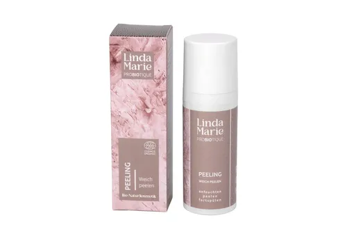 Fischer's EM-Chiemgau Gesichtspeeling Linda Marie Probiotique - Sanftes Gesichtspeeling mit Jojobawachsperlen und Bio-Pflegeölen für eine effektive, natürliche Hautreinigung. Vegan und ECOCERT COSMOS ORGANIC zertifiziert, ideal für alle Hauttypen.