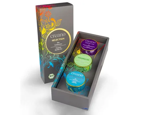 Creano 3er Dose BIO Kräutertee “Calm down” Tee-Mix Creano Im Teebeutel, 1 er 1 St., 0,027 g