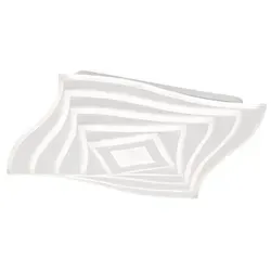 Fischer-Honsel LED-Deckeneuchte mit Fernbedienung - Lampen & Leuchten - Deckenleuchten - moderne LED-Deckeneuchte in Weiß mit praktischer Fernbedienung und stimmungsvollem Backlight für ein gemütliches Ambiente.