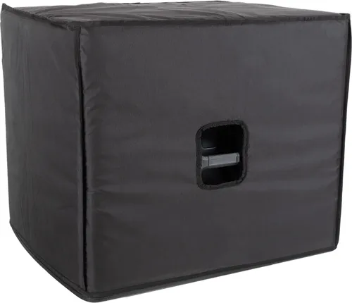 Pronomic Schutzhülle für C-118SA Subwoofer - Covers aus robustem Nylon, schützt beim Transport vor Kratzern und Staub, passgenau für Pronomic C-118SA Subwoofer mit praktischen Tragegriff-Aussparungen.